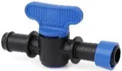 16X16mm MİNİ VANA YÜZÜKLÜ ÇIKIŞ NİPELİ ( 25 ADET )