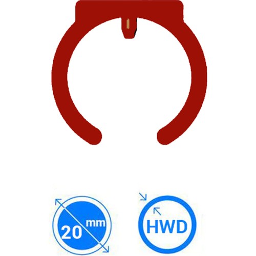 NETAFİM DAMLATICI KÖRTAPA (25 ADET) 20 mm Max 3,8 lt Debi