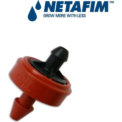 NETAFİM PCJ DAMLATICI DÜĞME BASINÇ AYARLI VE CNL'Lİ 3 Lt/ H (100 ADET )