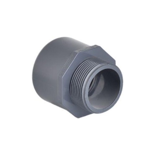 PVC YAPIŞTIRMA TEK TARAF DIŞTAN DİŞLİ REDÜKSİYONLU ADAPTÖR ( ERKEK ADAPTÖR ) ( Ø 32 ) ( 1 ADET )
